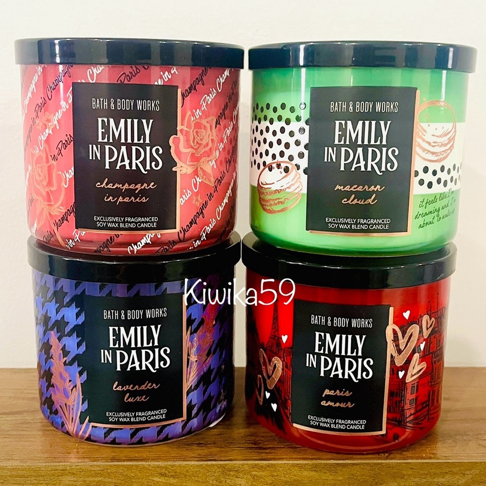 Bath & Body Works Emily In Paris Candles